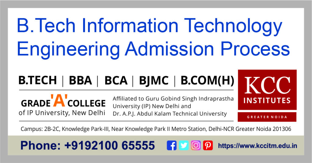 B.Tech Information Technology Engineering